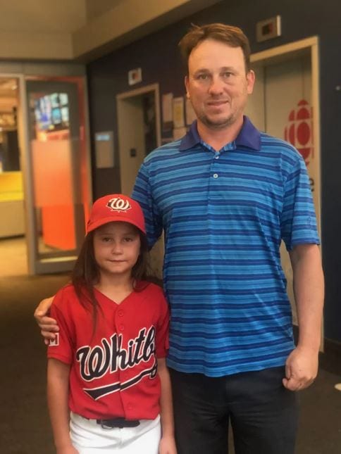 Dan Therien, Ashlynn Jolicoeur's dad, says 'it was upsetting' when another parent told him that girls shouldn’t be playing baseball and that they should stick to softball.