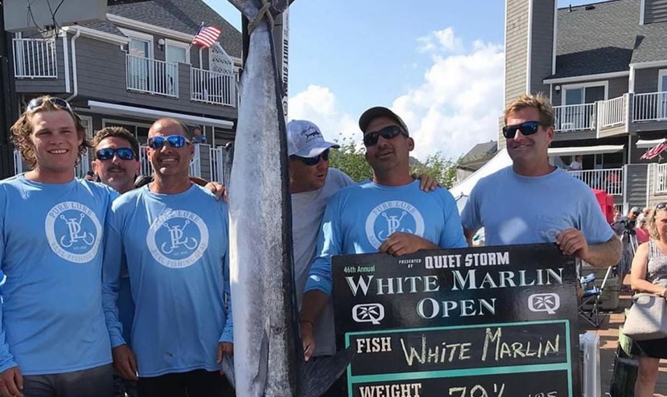 A high school math teacher became the first repeat winner of the world's largest billfish tournament. Source: Salisbury Daily Times