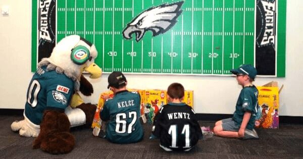 The Philadelphia Eagles open a sensory room for autism fans so families don't have to leave the game.