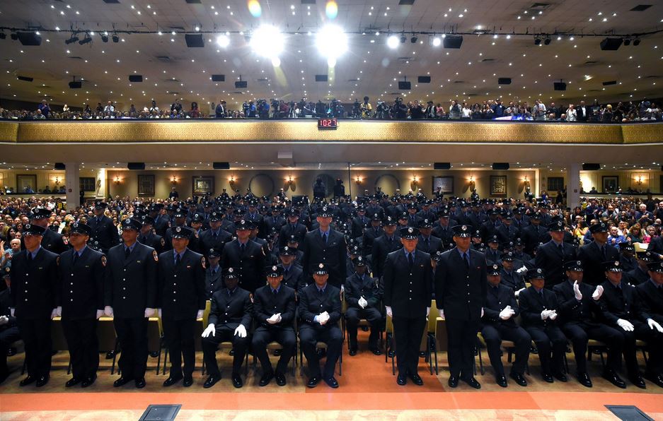13 children of fallen 9/11 firefighters continue the family legacy by graduating from FDNY Academy. 