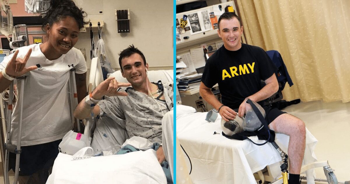  Hero Soldier amputates his own leg to save the lives of his crew after tank accident - "Either I step up or we all die". Source: Defense.gov - Credit Corey Toye, Army