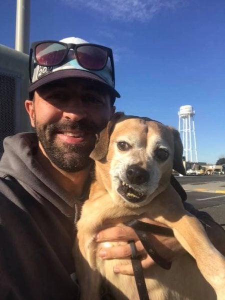 Animal shelter volunteer drives across the country to reunite a terminally ill woman with her beloved dog.