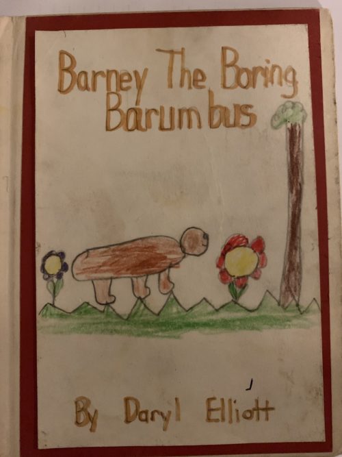 Man's wife secretly publishes children's book he wrote in 2nd grade and his emotional reaction is priceless.