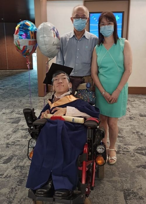 Doctors said he wouldn’t live past 2 years old - 24 years later he graduates as valedictorian.