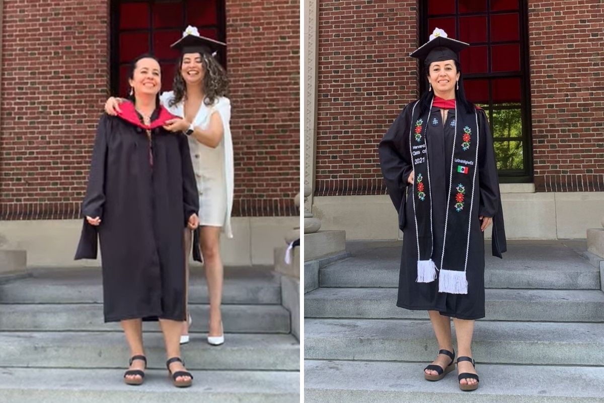 Daughter shares Harvard degree with immigrant mom who risked everything to give them a better life. (Nataly Morales Villa)