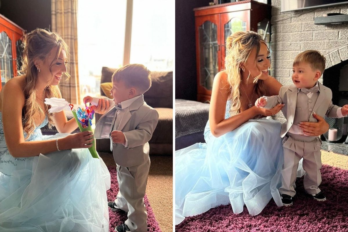 Teen mom brings one-year-old son as her prom date - "I brought my biggest blessing" (Melissa Mccabe/IG)