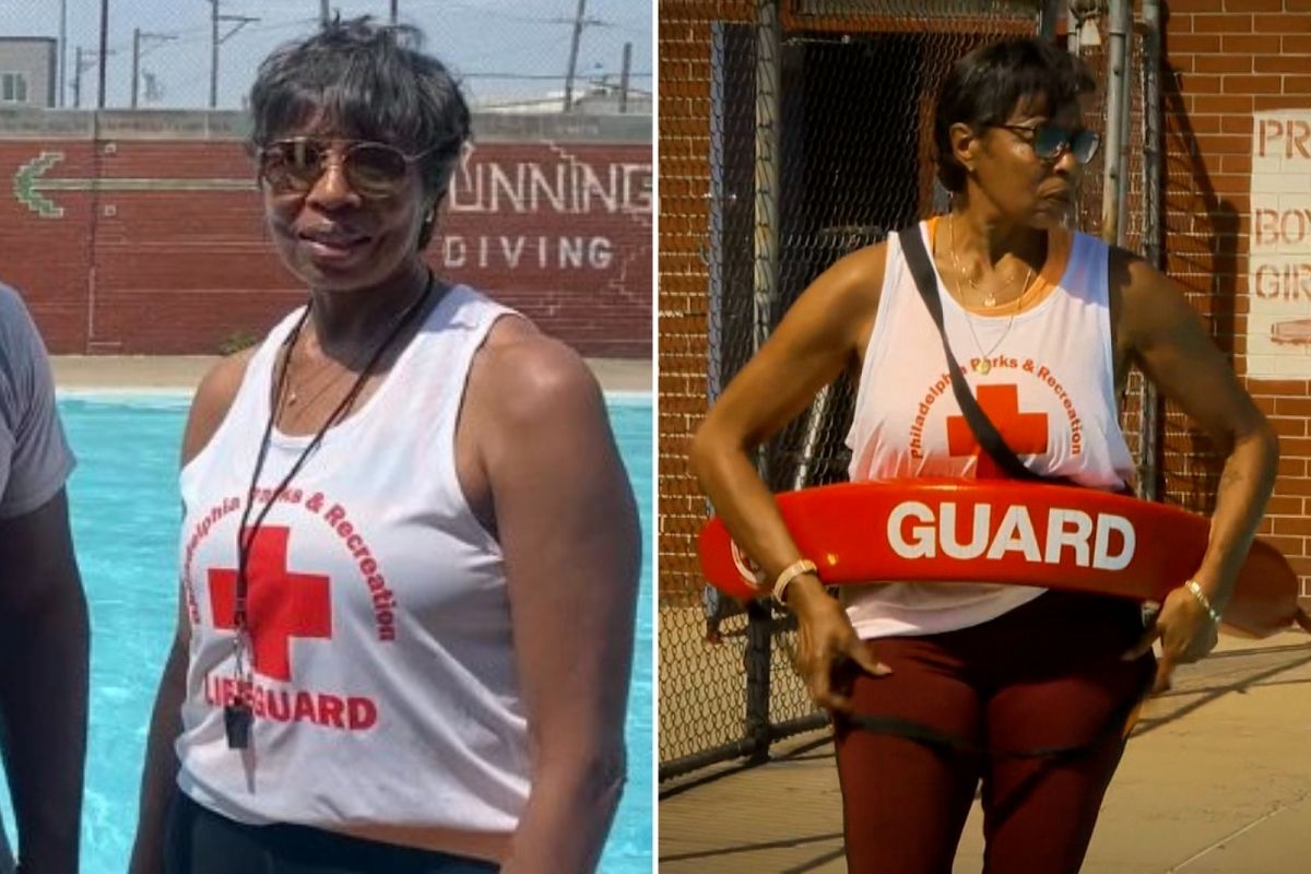 70-year-old grandma steps up to help save Philadelphia pools during lifeguard shortage