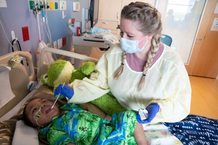 3-year-old boy finally goes home with his family after spending 640 days in the NICU. (UW Health)