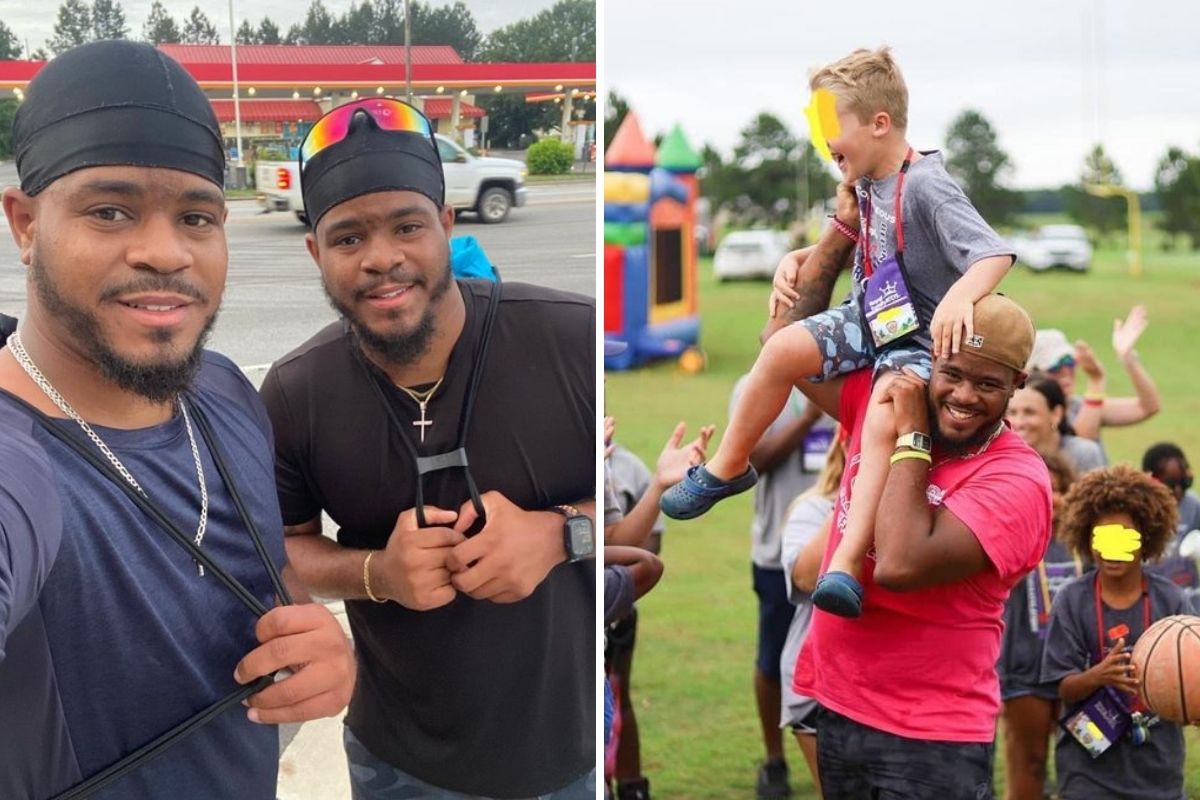 Brothers born in foster care quit their jobs to walk in all 50 states to help foster kids get adopted (Davon Woods)