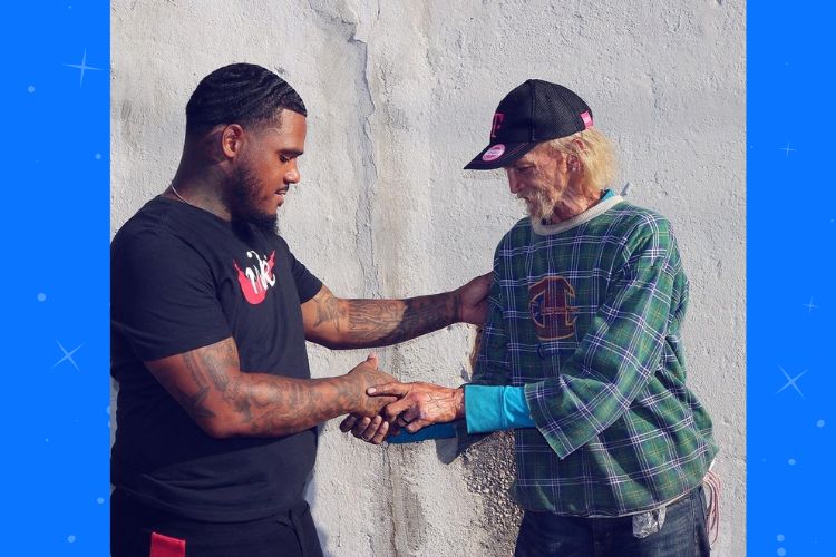 After barber school, man gives free haircuts to the homeless instead of opening his own business. (Empowering Cuts)