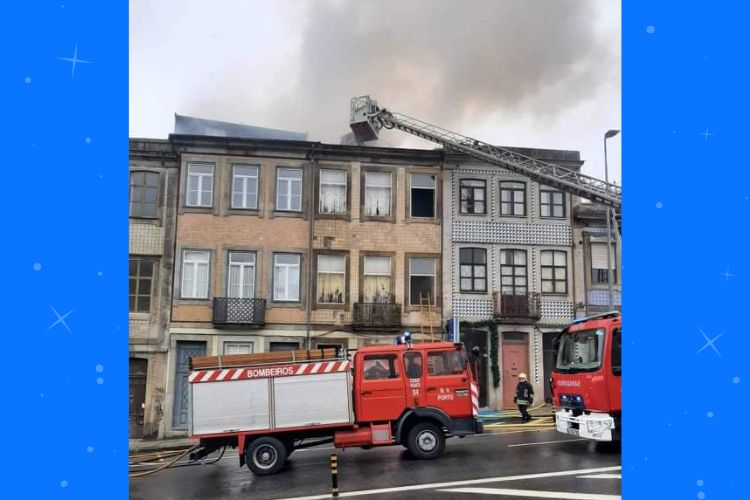 Portuguese teens race against the clock to help save an elderly woman’s house after it burned down (How_I_Met_Adeline/IG)