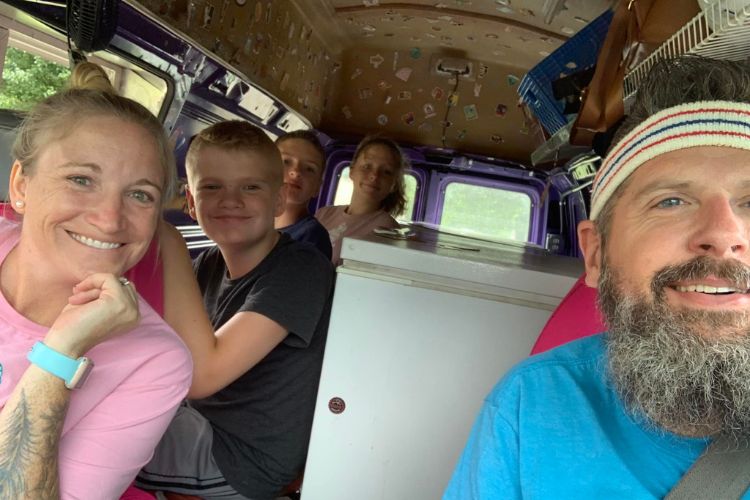 Ohio family converts ice cream truck into vehicle that delivers free food to community kids in need (GoFundMe Heroes - Meet the Watsons)