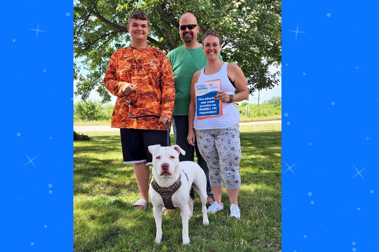 Deaf dog that nobody wanted finds forever home with teen who has hearing loss ( Bissell Pet Foundation)