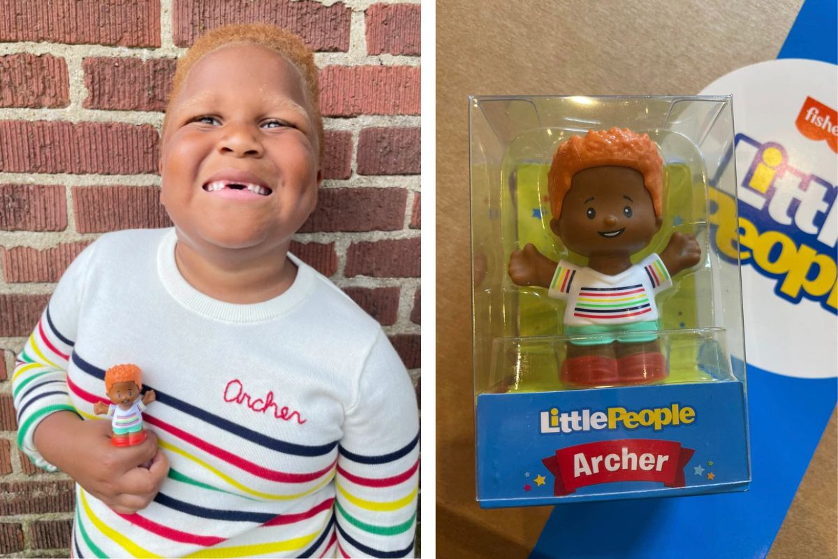 She asked for a toy that looked like her adopted son — and never expected this response