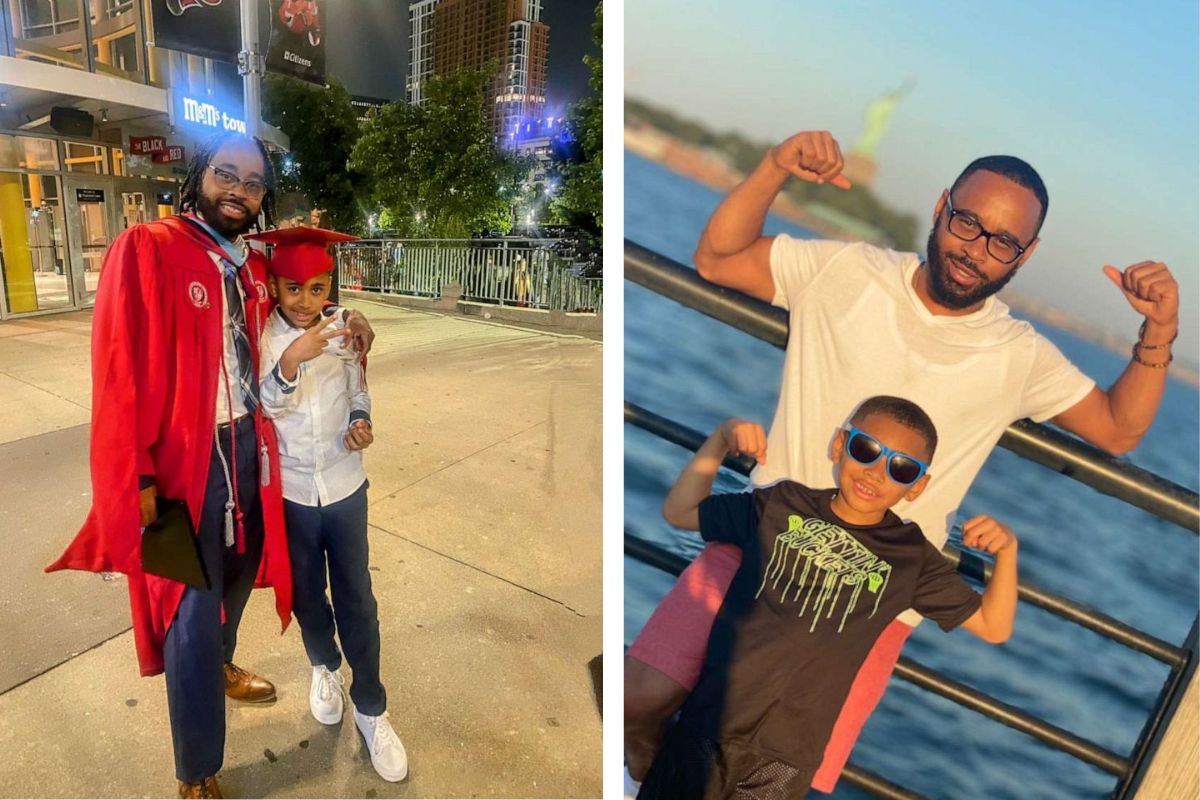 Single dad graduates with master's while working 3 jobs